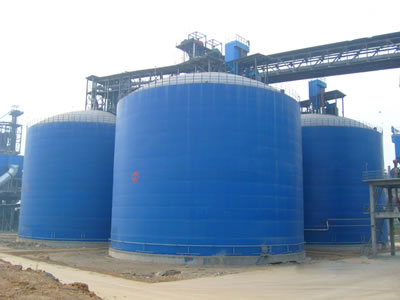 曹县水泥钢板库改造